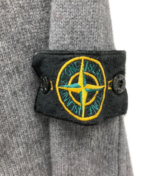 STONE ISLAND（ストーンアイランド）STONE ISLAND (ストーンアイランド) ハーフジップボタンニット グレー サイズ:XXLの古着・服飾アイテム