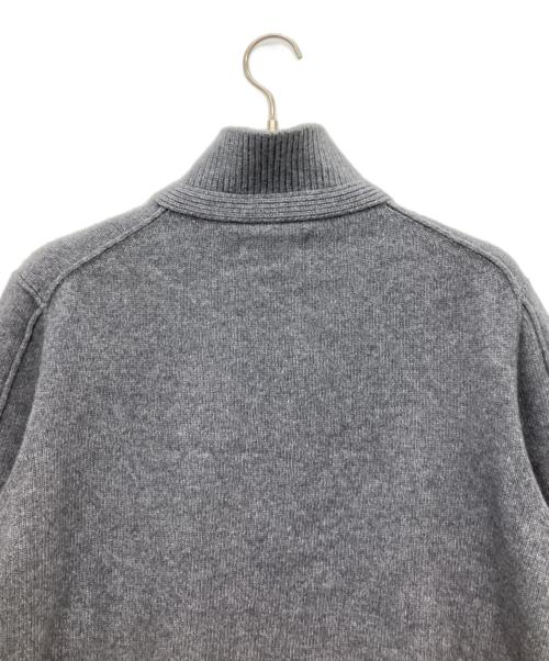 STONE ISLAND（ストーンアイランド）STONE ISLAND (ストーンアイランド) ハーフジップボタンニット グレー サイズ:XXLの古着・服飾アイテム