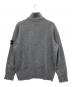 STONE ISLAND (ストーンアイランド) ハーフジップボタンニット グレー サイズ:XXL：25000円