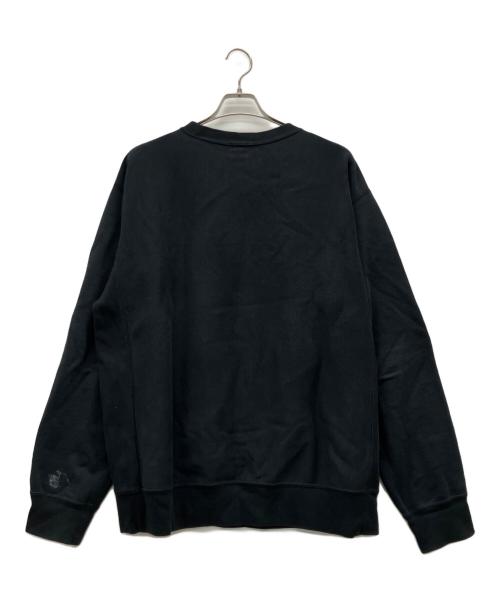 BAPE BY A BATHING APE（ベイプバイアベイシングエイプ）BAPE BY A BATHING APE (ベイプバイアベイシングエイプ) 裏起毛スウェット ブラック サイズ:XLの古着・服飾アイテム