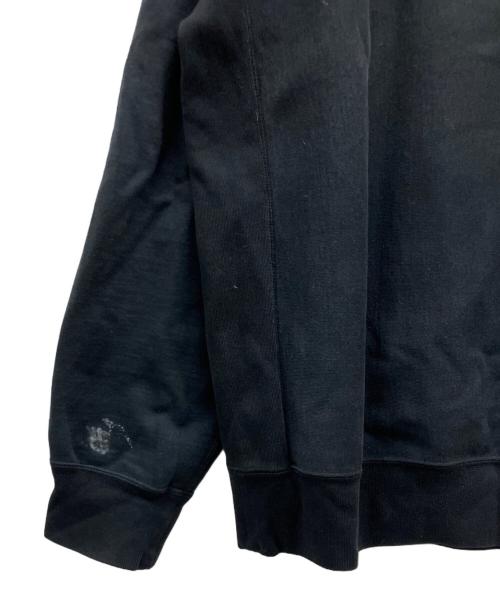 BAPE BY A BATHING APE（ベイプバイアベイシングエイプ）BAPE BY A BATHING APE (ベイプバイアベイシングエイプ) 裏起毛スウェット ブラック サイズ:XLの古着・服飾アイテム