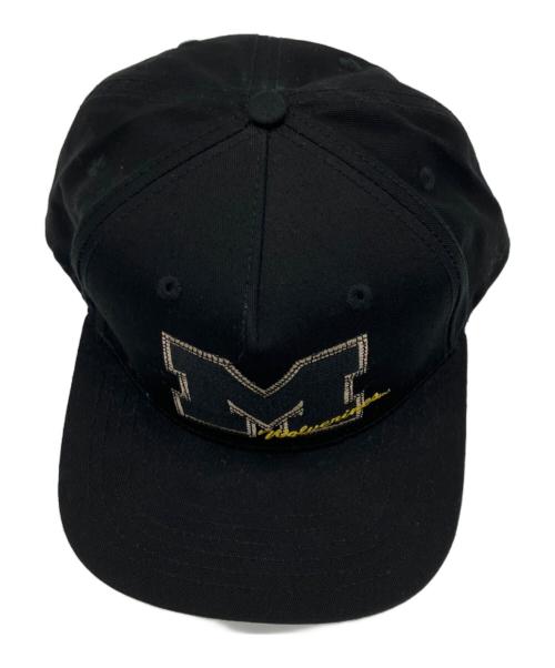 Travis Scott（トラヴィススコット）Travis Scott (トラヴィススコット) MITCHELL & NESS (ミッチェルアンドネス) キャップ ブラックの古着・服飾アイテム