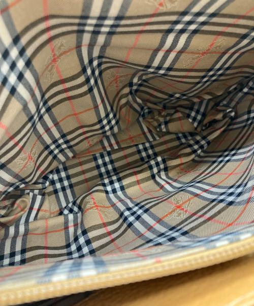 Burberry's（バーバリー）Burberry's (バーバリー) ハンドバッグ キャメルの古着・服飾アイテム