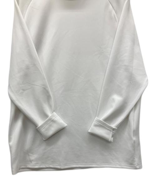 UNDER ARMOUR（アンダーアーマー）UNDER ARMOUR (アンダーアーマー) UAドライブ アーマーニット ロングスリーブ モックネック シャツ ホワイト サイズ:3XLの古着・服飾アイテム