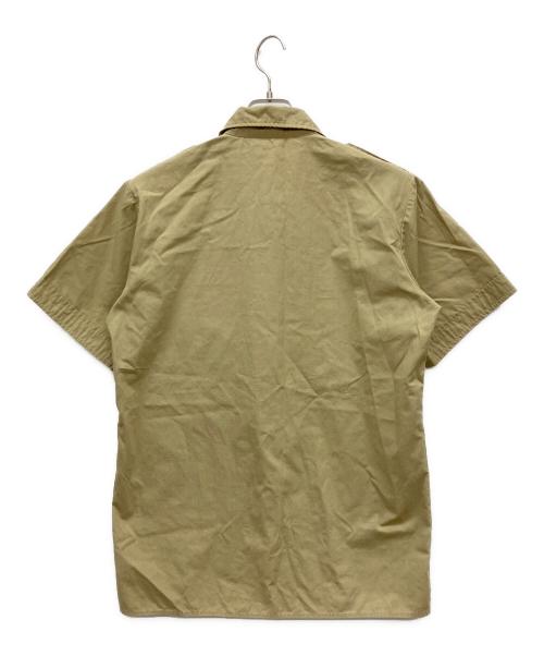 Hysteric Glamour（ヒステリックグラマー）Hysteric Glamour (ヒステリックグラマー) ワッペン付きワークシャツ ベージュ サイズ:不明の古着・服飾アイテム