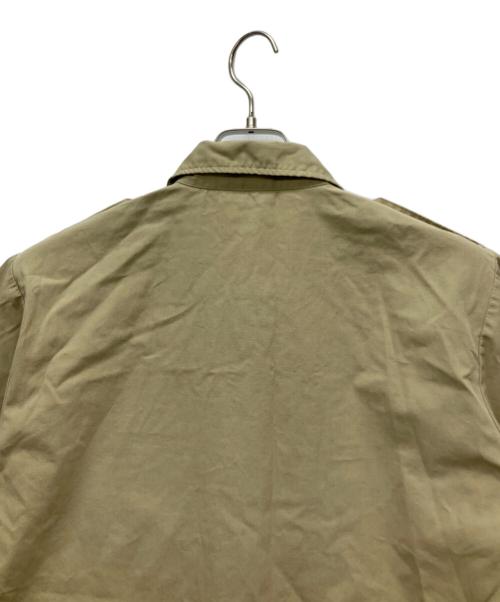 Hysteric Glamour（ヒステリックグラマー）Hysteric Glamour (ヒステリックグラマー) ワッペン付きワークシャツ ベージュ サイズ:不明の古着・服飾アイテム