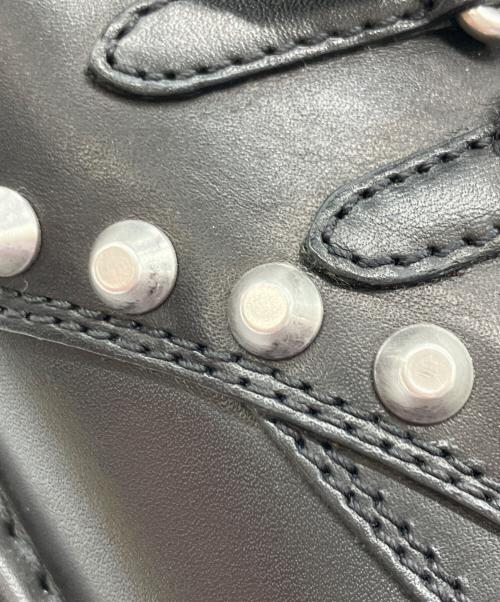 MIU MIU（ミュウミュウ）MIU MIU (ミュウミュウ) スタッズ付厚底スニーカー ブラック サイズ:38の古着・服飾アイテム