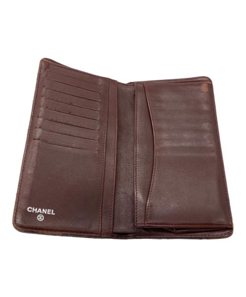 CHANEL（シャネル）CHANEL (シャネル) 2つ折り財布 ブラックの古着・服飾アイテム