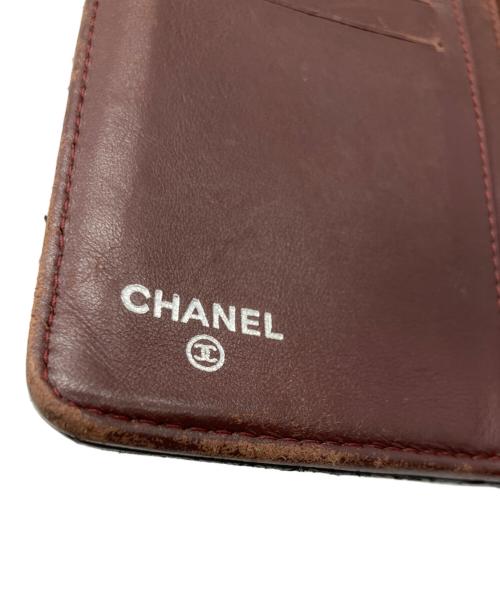 CHANEL（シャネル）CHANEL (シャネル) 2つ折り財布 ブラックの古着・服飾アイテム