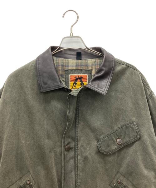 kakadu（カカドゥ）kakadu (カカドゥ) オイルドジャケット カーキ サイズ:不明の古着・服飾アイテム