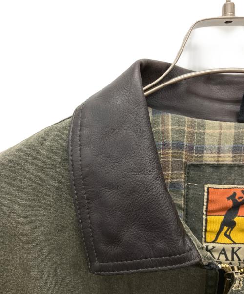 kakadu（カカドゥ）kakadu (カカドゥ) オイルドジャケット カーキ サイズ:不明の古着・服飾アイテム