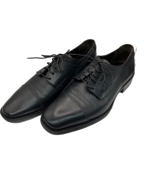 JOHNSTON&MURPHY（ジョンストン＆マーフィー）JOHNSTON&MURPHY (ジョンストン＆マーフィー) ストレートチップシューズ ブラック サイズ:81/2の古着・服飾アイテム