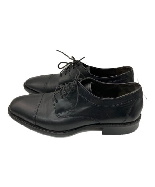 JOHNSTON&MURPHY（ジョンストン＆マーフィー）JOHNSTON&MURPHY (ジョンストン＆マーフィー) ストレートチップシューズ ブラック サイズ:81/2の古着・服飾アイテム
