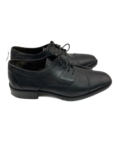 JOHNSTON&MURPHY（ジョンストン＆マーフィー）JOHNSTON&MURPHY (ジョンストン＆マーフィー) ストレートチップシューズ ブラック サイズ:81/2の古着・服飾アイテム