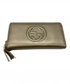 GUCCIグッチ）の古着「ソーホーロッキングGラウンドファスナー長財布」