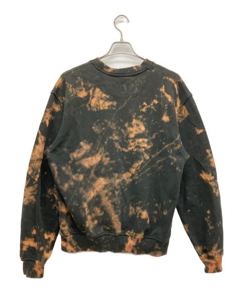 Champion（チャンピオン）Champion (チャンピオン) 90Sクルーネックスウェット ブラック×ブラウン サイズ:Ｍの古着・服飾アイテム