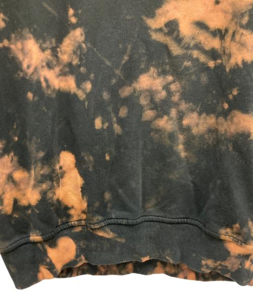 Champion（チャンピオン）Champion (チャンピオン) 90Sクルーネックスウェット ブラック×ブラウン サイズ:Ｍの古着・服飾アイテム