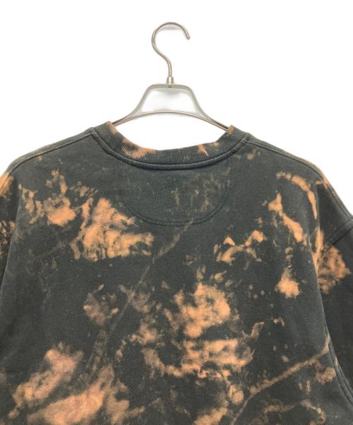 Champion（チャンピオン）Champion (チャンピオン) 90Sクルーネックスウェット ブラック×ブラウン サイズ:Ｍの古着・服飾アイテム