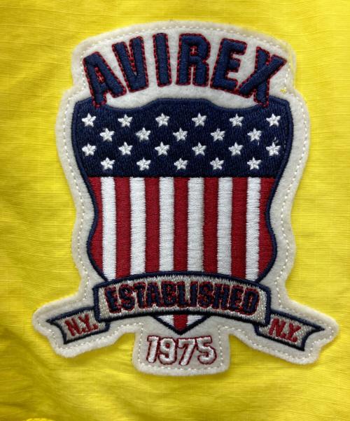 AVIREX（アヴィレックス）AVIREX (アヴィレックス) 中綿ジャケット イエロー サイズ:2XL 未使用品の古着・服飾アイテム