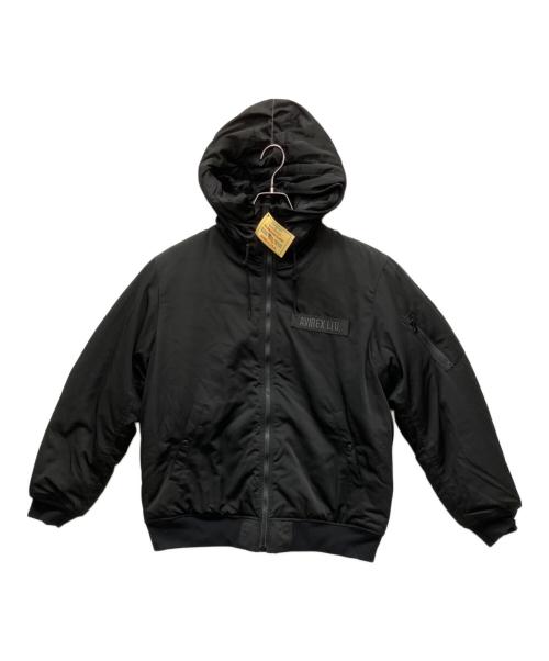 AVIREX（アヴィレックス）AVIREX (アヴィレックス) ミリタリージャケット ブラック サイズ:XL 未使用品の古着・服飾アイテム