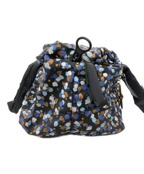 SEE BY CHLOE（シーバイクロエ）SEE BY CHLOE (シーバイクロエ) ハンドバッグ ブルー×ブラックの古着・服飾アイテム