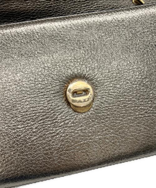 Salvatore Ferragamo（サルヴァトーレ フェラガモ）Salvatore Ferragamo (サルヴァトーレ フェラガモ) チェーンショルダーバッグ ゴールドの古着・服飾アイテム