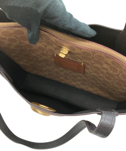 COACH（コーチ）COACH (コーチ) ハンドバッグ ベージュの古着・服飾アイテム