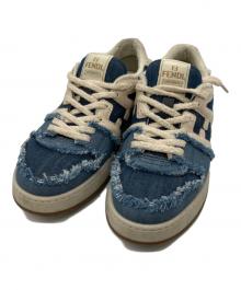 FENDI（フェンディ）の古着「ローカットスニーカー」｜ブルー