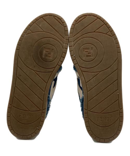 FENDI（フェンディ）FENDI (フェンディ) ローカットスニーカー ブルー サイズ:8の古着・服飾アイテム