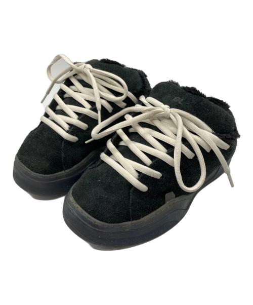 ERL（イーアールエル）ERL (イーアールエル) Vamps Skate Sneaker ブラック サイズ:US9の古着・服飾アイテム