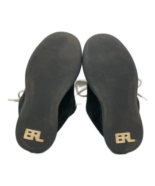 ERL（イーアールエル）ERL (イーアールエル) Vamps Skate Sneaker ブラック サイズ:US9の古着・服飾アイテム
