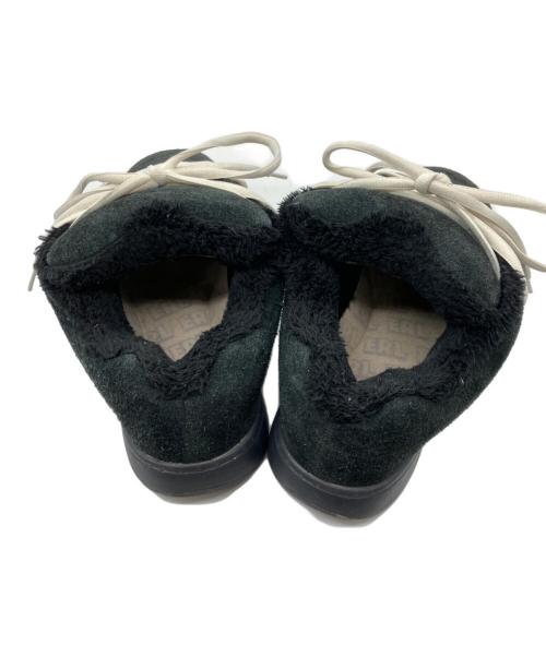 ERL（イーアールエル）ERL (イーアールエル) Vamps Skate Sneaker ブラック サイズ:US9の古着・服飾アイテム