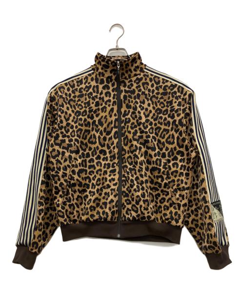 KAPITAL（キャピタル）KAPITAL (キャピタル) Leopard Stuntman & Woman Track Jacket ブラック×ベージュ サイズ:Mの古着・服飾アイテム