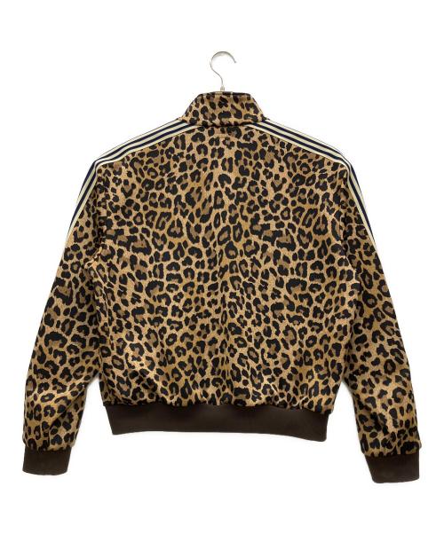 KAPITAL（キャピタル）KAPITAL (キャピタル) Leopard Stuntman & Woman Track Jacket ブラック×ベージュ サイズ:Mの古着・服飾アイテム