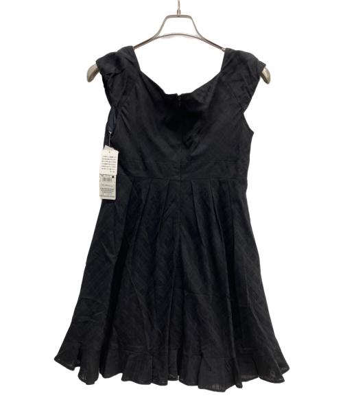 BURBERRY BLUE LABEL（バーバリー ブルー レーベル）BURBERRY BLUE LABEL (バーバリー ブルー レーベル) ノースリーブ・キャミソールワンピース ブラック サイズ:38 未使用品の古着・服飾アイテム