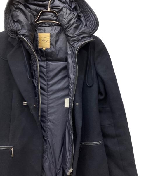 fay（フェイ）fay (フェイ) ロングコート ネイビー サイズ:Sの古着・服飾アイテム