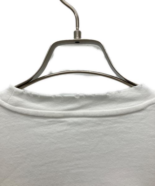 Ameri（アメリ）Ameri (アメリ) HELLO KITTY×Ameri DAMAGE LONG TEE ホワイト サイズ:不明の古着・服飾アイテム