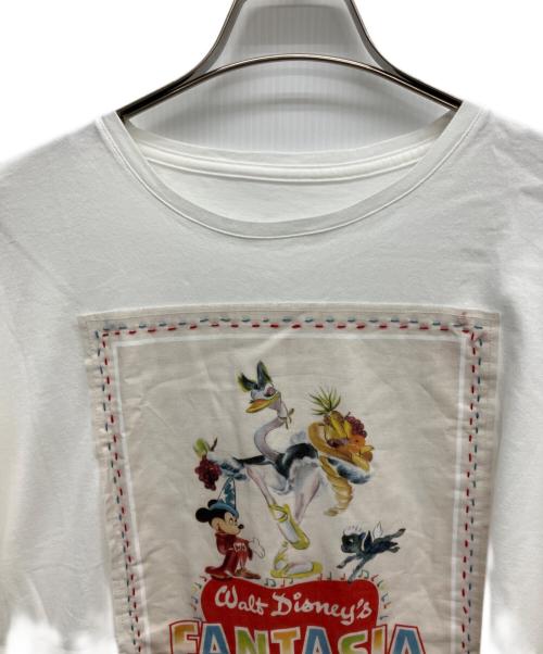 Porter Classic（ポータークラシック）Porter Classic (ポータークラシック) DISNEY (ディズニー) 半袖カットソー ホワイト サイズ:L 未使用品の古着・服飾アイテム