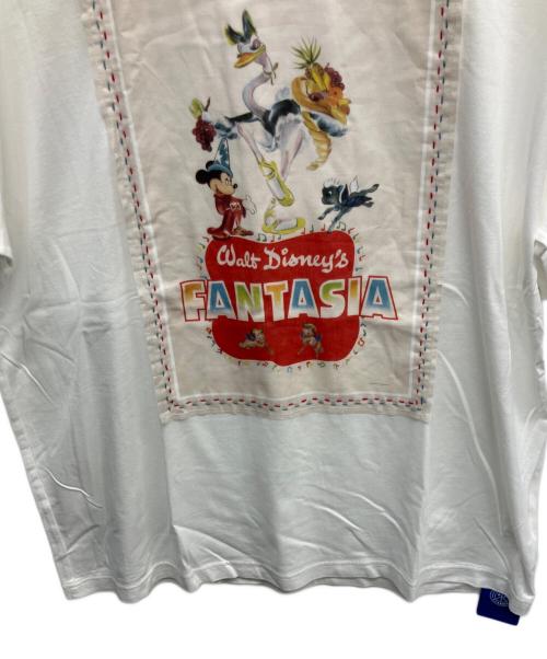 Porter Classic（ポータークラシック）Porter Classic (ポータークラシック) DISNEY (ディズニー) 半袖カットソー ホワイト サイズ:L 未使用品の古着・服飾アイテム