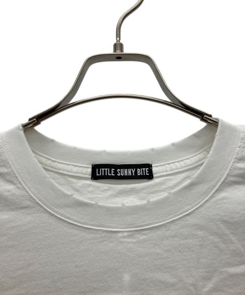 little sunny bite（リトルサニーバイト）little sunny bite (リトルサニーバイト) 長袖カットソー ホワイト サイズ:Sの古着・服飾アイテム