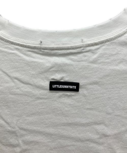 little sunny bite（リトルサニーバイト）little sunny bite (リトルサニーバイト) 長袖カットソー ホワイト サイズ:Sの古着・服飾アイテム