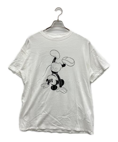 Ameri（アメリ）Ameri (アメリ) MICKEY AND MINNIE DESIGN BIG TEE ホワイト サイズ:Fの古着・服飾アイテム