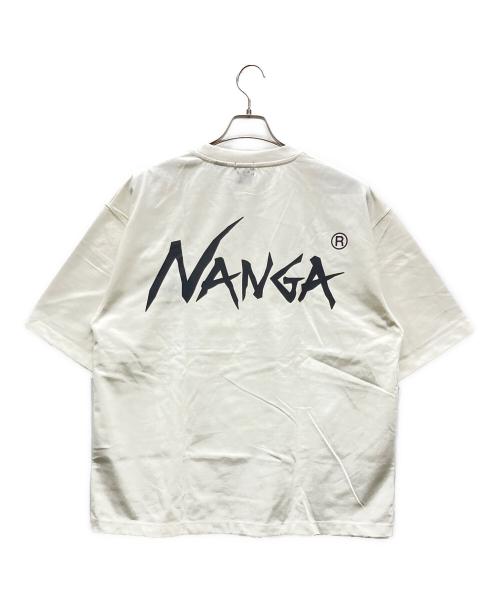 NANGA（ナンガ）NANGA (ナンガ) Grand PARK (グランド パーク) 別注バックプリントTシャツ ホワイト サイズ:XLの古着・服飾アイテム