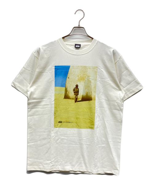 STAR WARS（スターウォーズ）STAR WARS (スターウォーズ) 半袖カットソー ホワイト サイズ:XLの古着・服飾アイテム