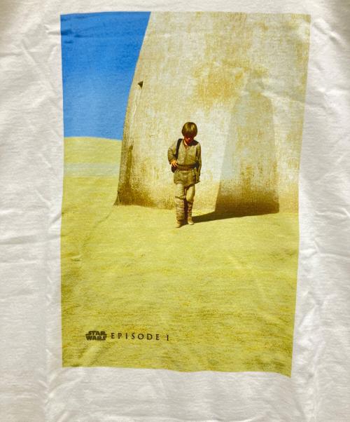 STAR WARS（スターウォーズ）STAR WARS (スターウォーズ) 半袖カットソー ホワイト サイズ:XLの古着・服飾アイテム