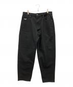 cromer×HUFクローマー×ハフ）の古着「デニムパンツ」｜ブラック