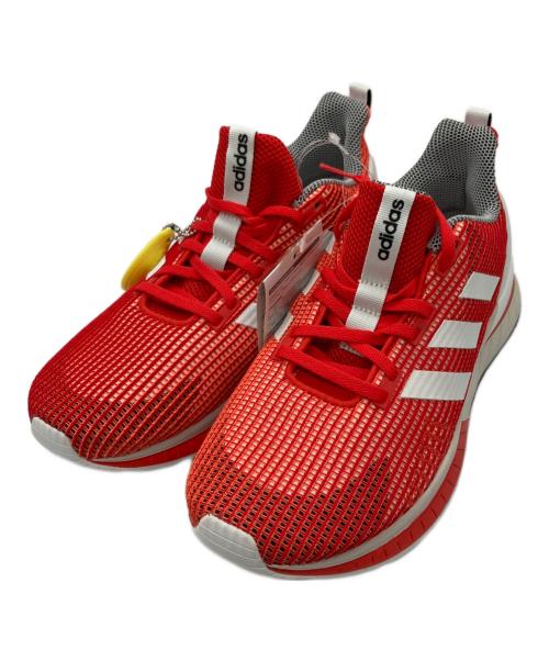 adidas（アディダス）adidas (アディダス) ランニングシューズ レッド×ホワイト サイズ:25の古着・服飾アイテム