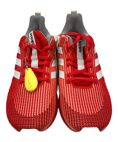 adidas（アディダス）adidas (アディダス) ランニングシューズ レッド×ホワイト サイズ:25の古着・服飾アイテム