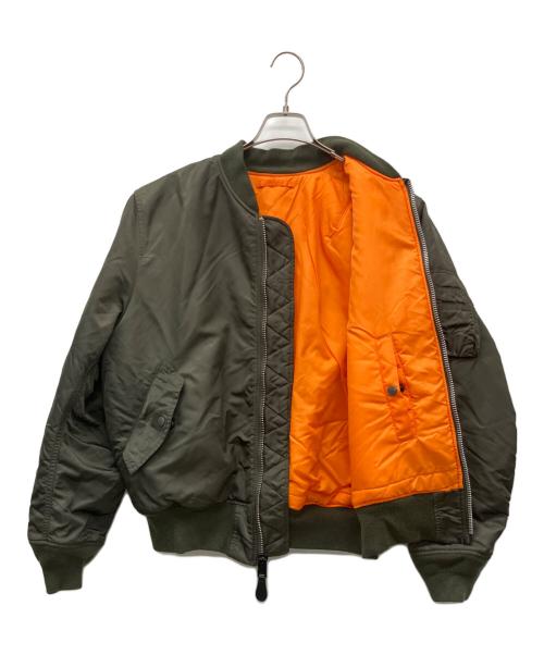 ALPHA（アルファ）ALPHA (アルファ) MA-1ジャケット セイジグリーン サイズ:Mの古着・服飾アイテム