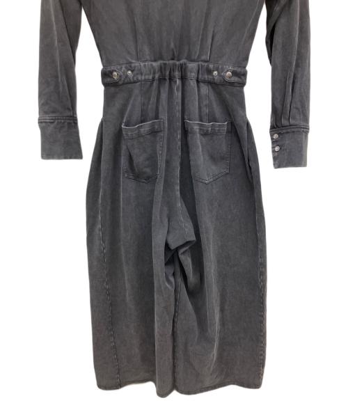 Ameri（アメリ）Ameri (アメリ) 2WAY RIBBON CUT ROMPERS ブラック サイズ:Sの古着・服飾アイテム